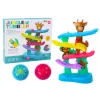 Giraffe Monkey Ball Slide with colourful balls