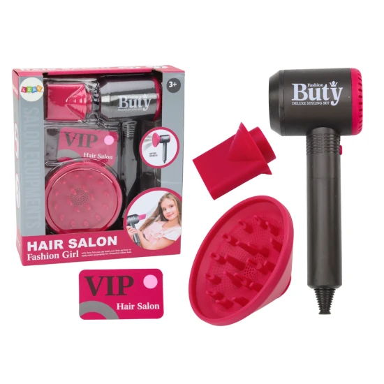 Žaislinis plaukų džiovintuvas vaikams Grožio rinkiniai