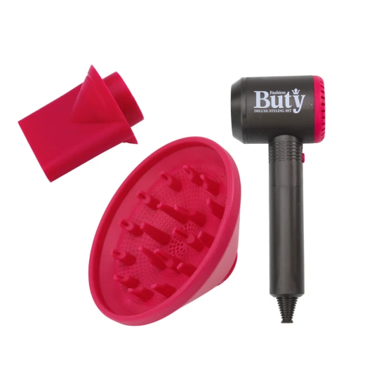 Žaislinis plaukų džiovintuvas vaikams Grožio rinkiniai