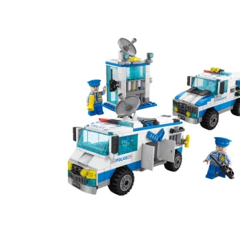 Police Block Set Police Car Building 271 El