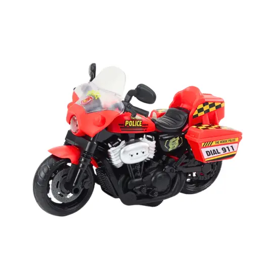 Policijos motociklas su garso efektu Žaisliniai motociklai