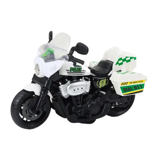 Policijos motociklas su garso efektu Žaisliniai motociklai
