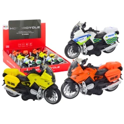 Sportinis motociklas su frikcine pavara