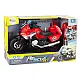 Motorcycle turn-around rescue DIY lights sound red