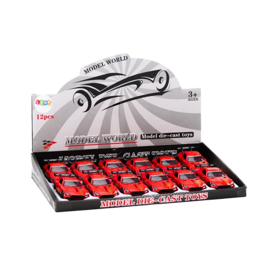 Sportinis raudonas automobilis Žaisliniai automobiliai