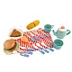 Barbecue Set Grill Food Cutlery Plates Cups Buitiniai prietaisai, virtuvės