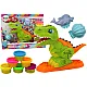 Plastilino rinkinys 6 spalvų su dinozauru