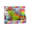 Plastilino rinkinys 6 spalvų su dinozauru