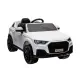 Audi Q7 baltas elektrinis automobilis