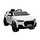 Audi Q7 white electric car