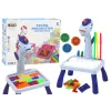 Mini projektorius Tetris stalas 2in1 Miego priemonės ir projektoriai