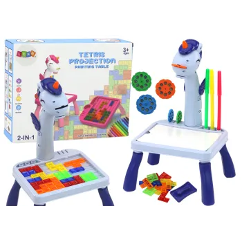 Мини-проектор Tetris стол 2в1