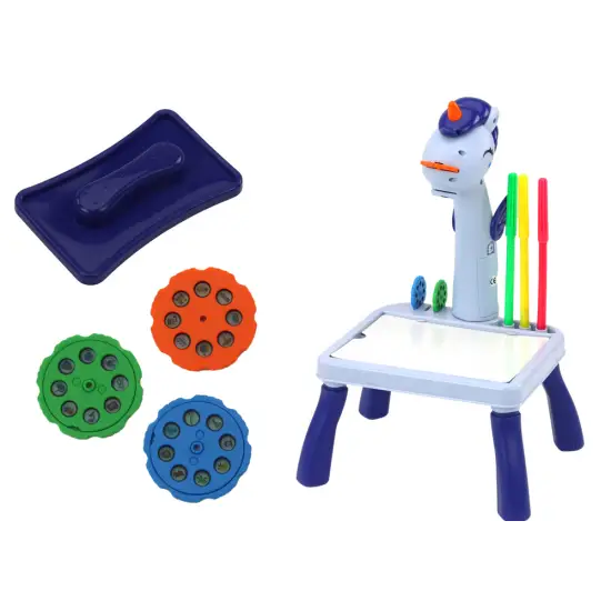 Mini projektorius Tetris stalas 2in1 Miego priemonės ir projektoriai