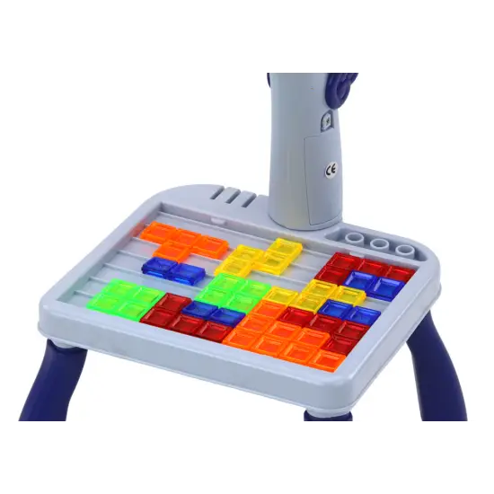Mini projektorius Tetris stalas 2in1 Miego priemonės ir projektoriai