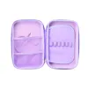 Didelis violetinis vienaragio pieštukų dėklas 23x15x5 cm Kanceliarinės prekės