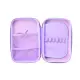 Didelis violetinis vienaragio pieštukų dėklas 23x15x5 cm Kanceliarinės prekės