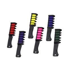 Plaukų dažymo rinkinys kreida 6 dalių matinis