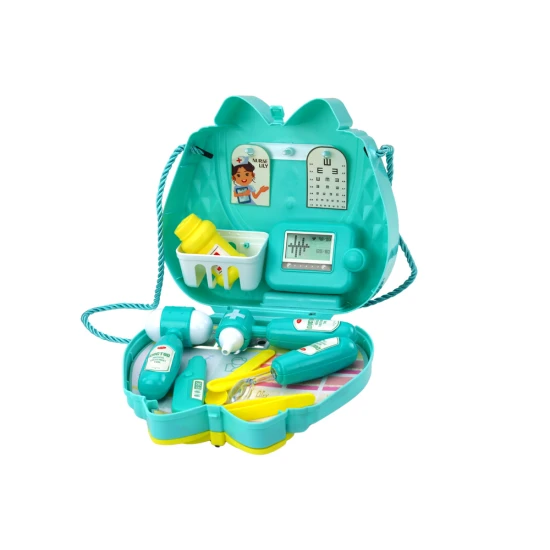 Turkio spalvos gydytojo rinkinys maišelyje Gydytojo rinkiniai