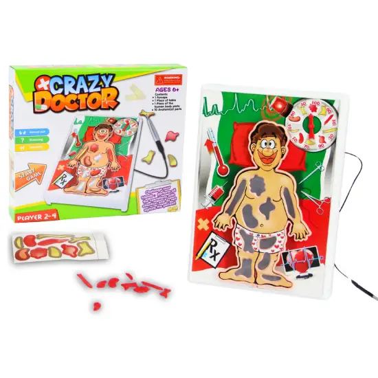 Arkadinis žaidimas Crazy Doctor Stalo ir sporto žaidimai