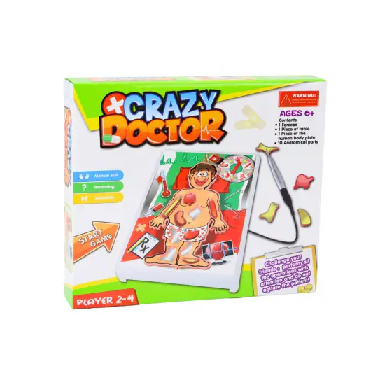 Arkadinis žaidimas Crazy Doctor Stalo ir sporto žaidimai