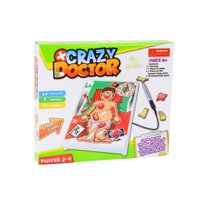 Arkadinis žaidimas Crazy Doctor Stalo ir sporto žaidimai