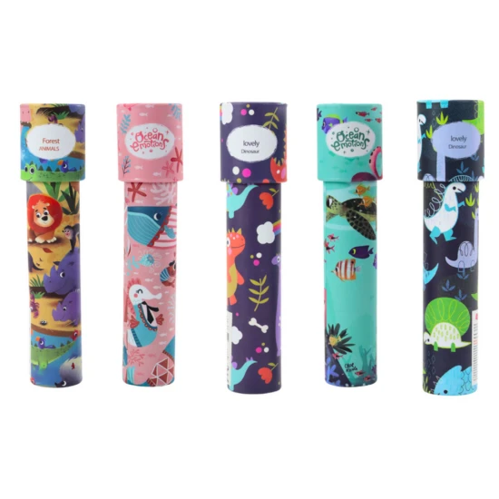 Vaikiški kaleidoskopo raštai Miego priemonės ir projektoriai