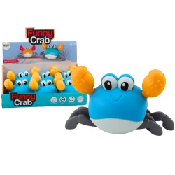 Vonios žaislas plaukiantis mėlynas kraba