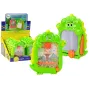 Доска для рисования и карманная игра 2 в 1 «Зелёный динозавр»