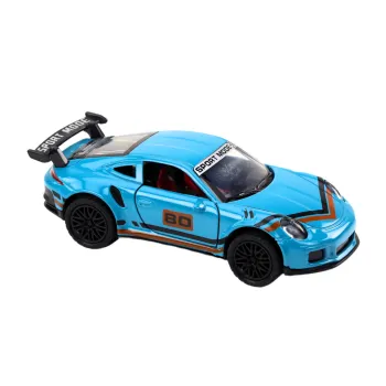 Спортивный синий автомобиль