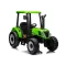 A011 akumuliatorinis žalias traktorius