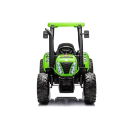 A011 akumuliatorinis žalias traktorius