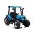A011 akumuliatorinis mėlynas traktorius