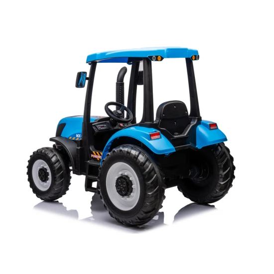 A011 akumuliatorinis mėlynas traktorius