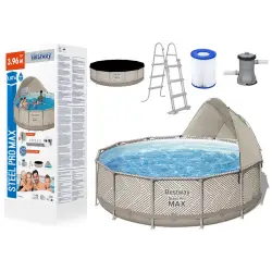 Sodo rėminis baseinas 396 x 107 cm Bestway 561FY