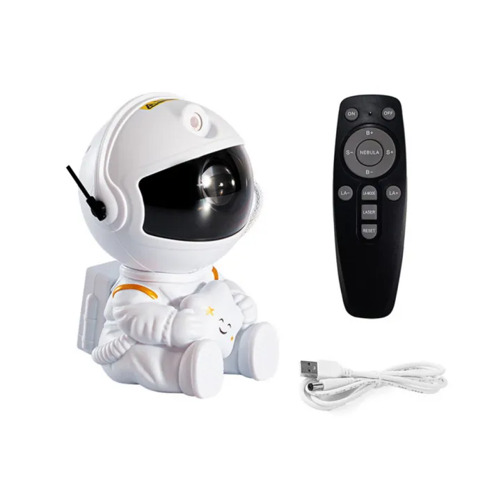 Astronaut Projector with Star LED USB Remote Control