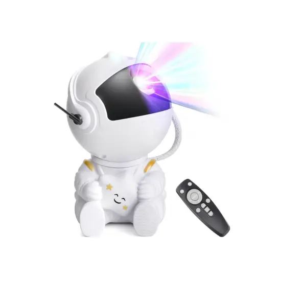 LED žvaigždė Astronautas projektorius su USB nuotolinio valdymo pulteliu