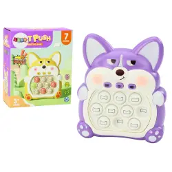 Violetinis Pop-It žaidimas Fox