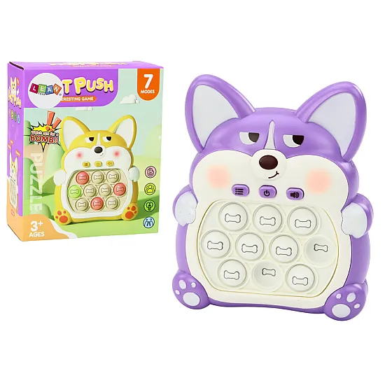 Purple Fox Pop-It mäng Laua- ja spordimängud