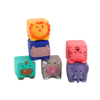 Soft blocks for babies 12 pcs.