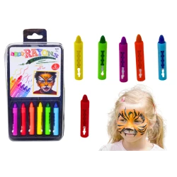 Veido piešimo kreidelių rinkinys 6 vnt