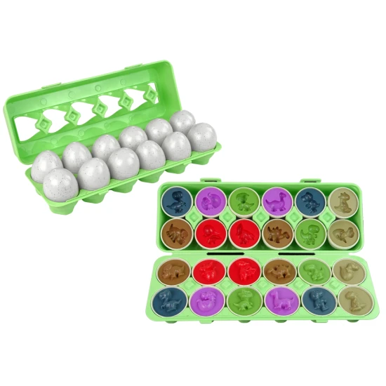 Dinozurų kiaušinių rūšiavimo rinkinys Kūdikiams