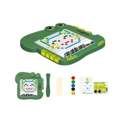 Mokomoji magnetinė žalia lenta Dinozaurų dėlionė