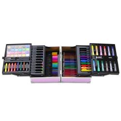 Meno rinkinys sulankstomame lagaminėlyje su vienaragiu 133 vnt