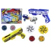 Gun Launcher Set 4 Metal Discs Blue Yellow Lights Lauta- ja urheilupelit