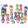 Bowling Set Smiley Balls Colored 10pcs Lauta- ja urheilupelit