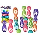 Bowling Set Smiley Balls Colored 10pcs Stalo ir sporto žaidimai