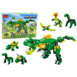 Statybinių kaladėlių rinkinys dinozaurų tema