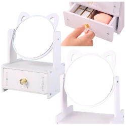 Mini baltas tualetinis staliukas