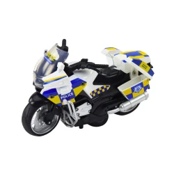 Policijos motociklas su frikcine pavara