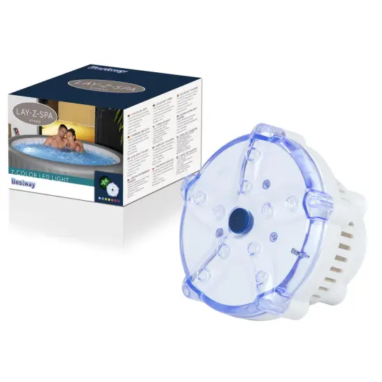 7 spalvų LED šviestuvas Lay-Z-Spa 60303